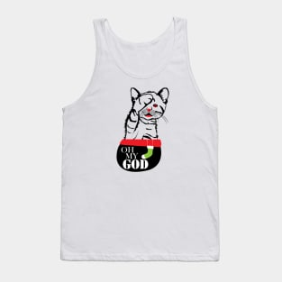 Cat Said Oh My God Tank Top